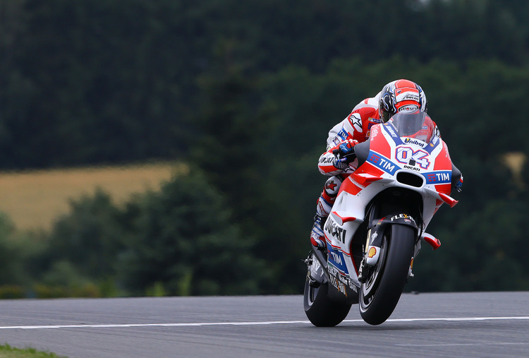 Andrea Dovizioso auf dem Sachsenring