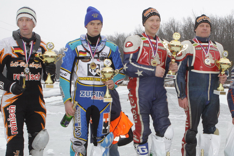 Markus Jell, Luca Bauer, Lukas und Radek Hutla (v.l.)