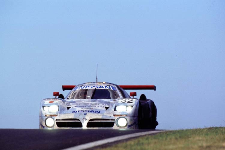 Le-Mans-Legende Nissan R390 GT1 in Le Mans 1998