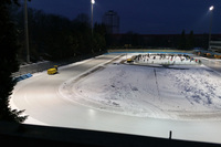 Das Stadion in Berlin nimmt Gestalt an