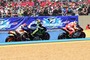 Valentino Rossi freute sich über den Jubel der zahlreichen Fans in Le Mans