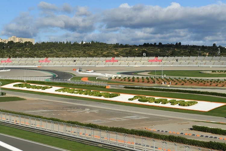 Der Circuit Ricardo Tormo von Valenca