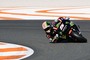 Johann Zarco durfte in Valencia die 2017-Yamaha einsetzen