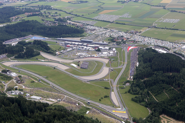 Der Red Bull Ring in Spielberg: Hier treten 2016 Lorenzo, Rossi, Márquez und Co. auf