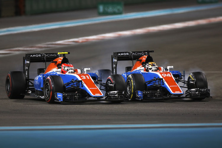 Pascal Wehrlein und Esteban Ocon