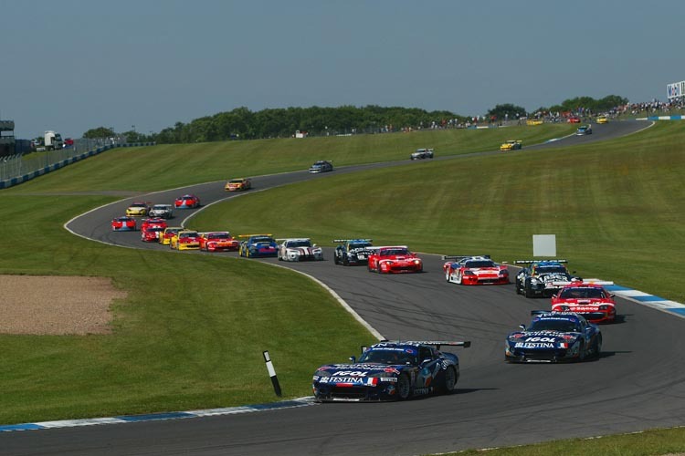 Die FIA GT in Donington