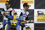Erster BMW-Doppelsieg in diesem Jahr: Chaz Davies (li.) und Marco Melandri
