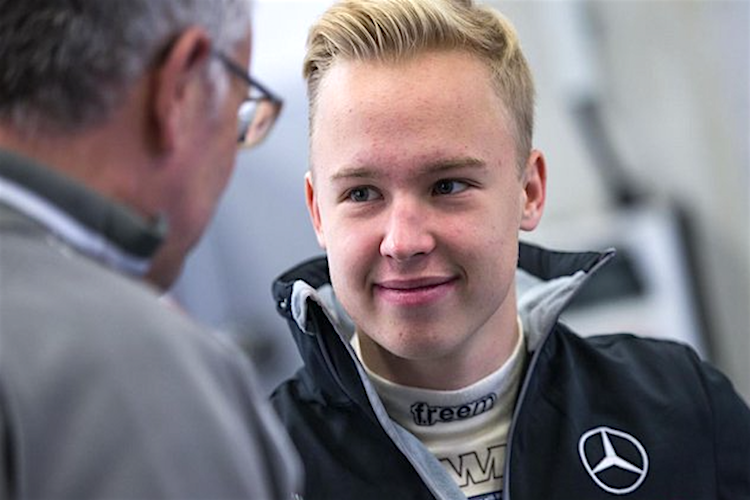 Nikita Mazepin fuhr schon in der Formel 3 mit Mercedes-Power