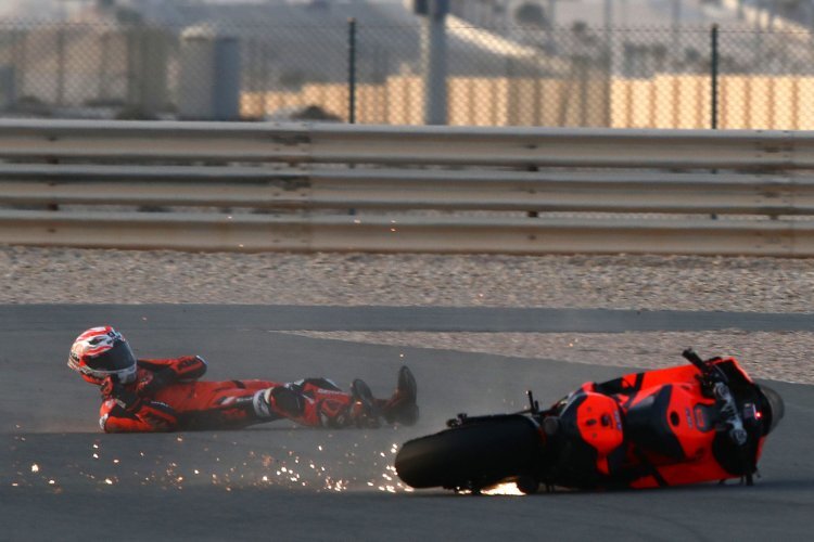 Iker Lecuona lag in der MotoGP 2021 sehr häufig auf der Nase