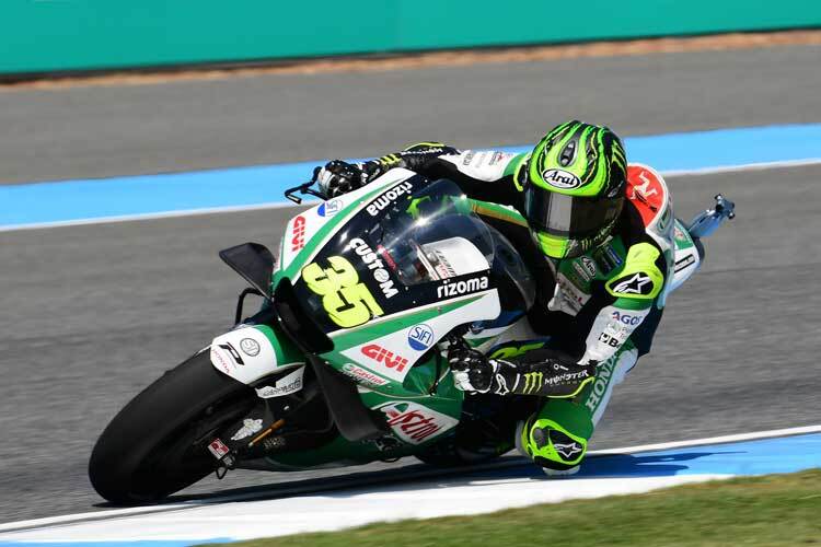 Cal Crutchlow war nach dem ersten Trainingstag in Thailand Dritter