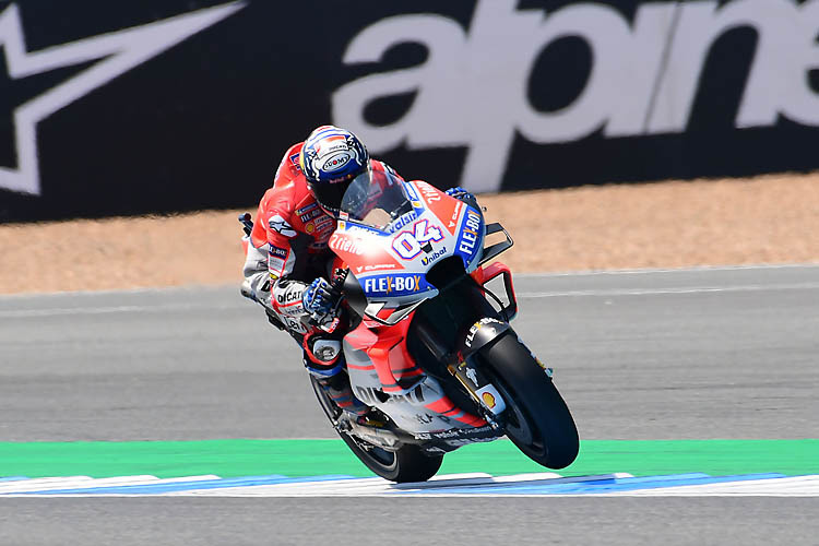 Andrea Dovizioso fuhr am Freitag Bestzeit