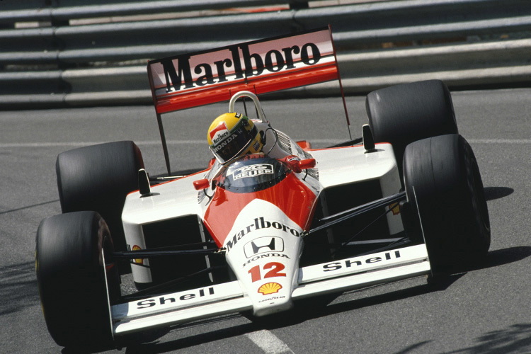 Ayrton Senna in Monte Carlo 1988