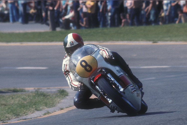 Giacomo Agostini 1975 auf der Yamaha 500: Sein letzter Titelgewinn