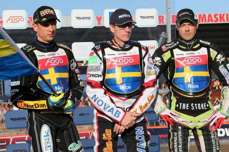 Andreas Jonsson, Peter Karlsson und Peter Ljung
