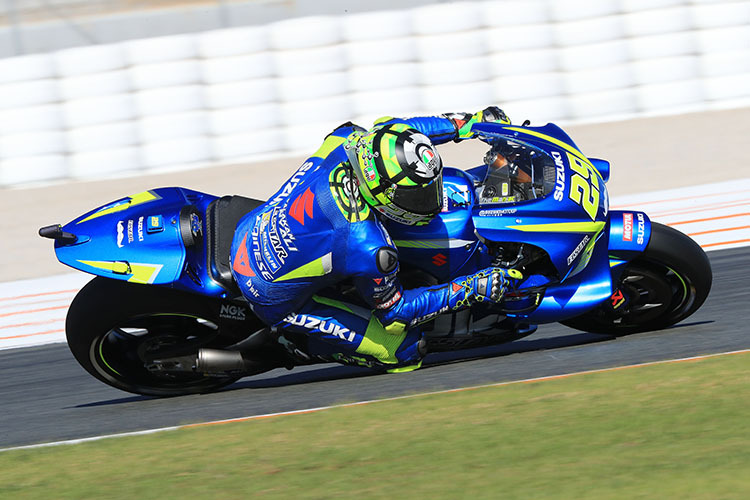 Andrea Iannone in Valencia