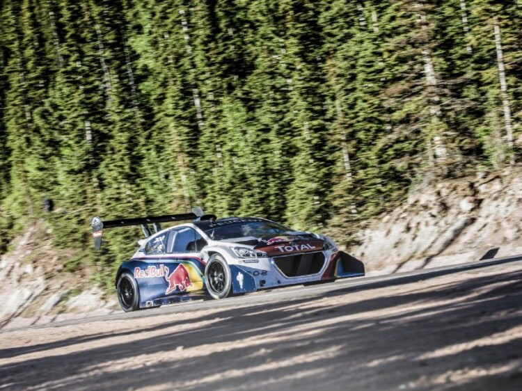 Sébastien Loeb am Pikes Peak