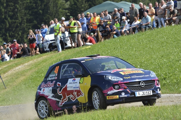 Tamara Molinaro bei der Rallye Weiz