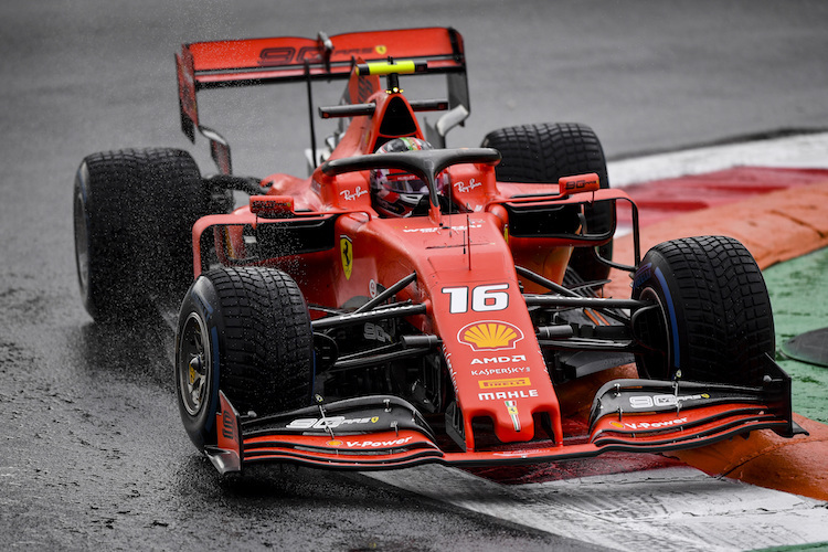 Charles Leclerc war im ersten freien Training der Schnellste