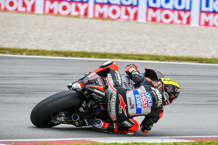 Der Zweitschnellste im FP2 von Barcelona: Tom Lüthi 