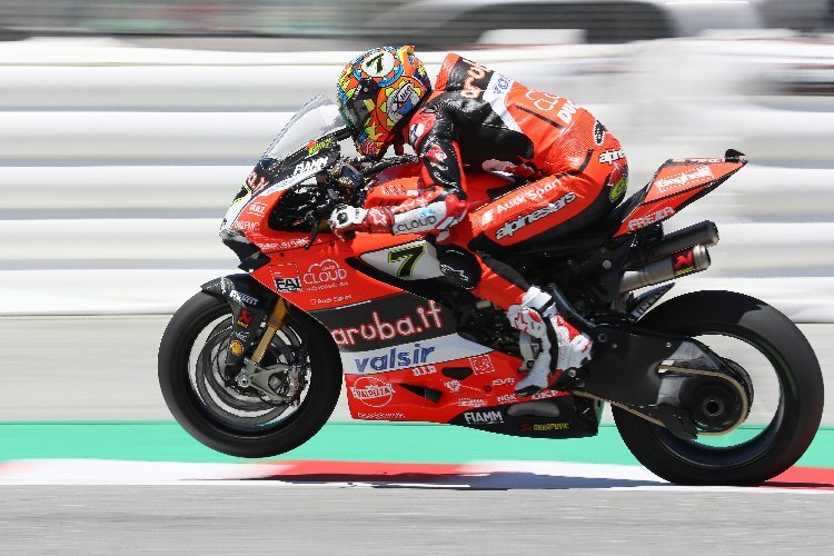 Chaz Davies fuhr in Laguna Seca seine erste Pole der Saison 2018 ein