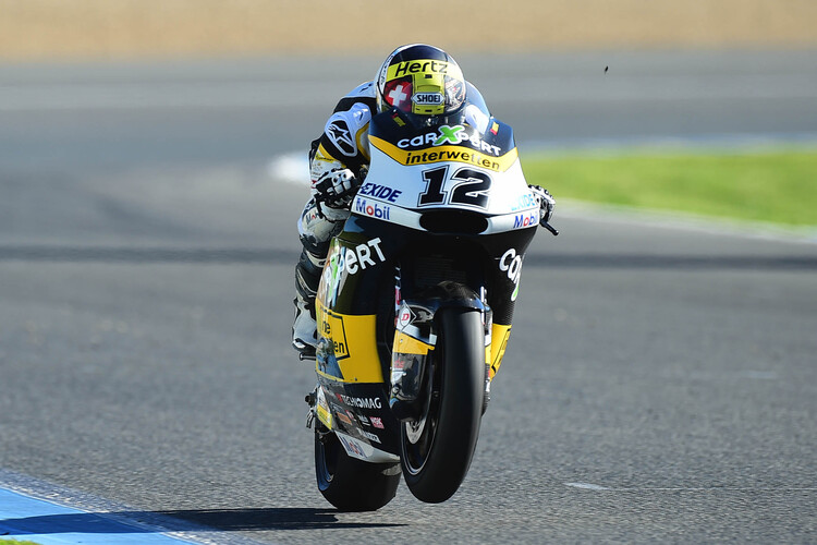 Tom Lüthi auf seiner Kalex in Jerez