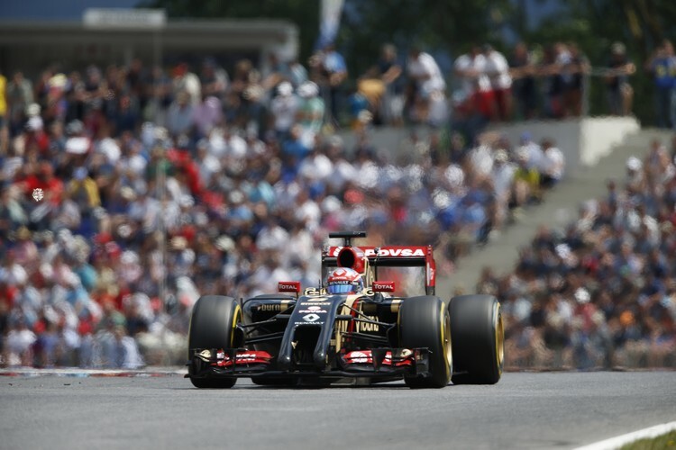 Romain Grosjean: Wohl auch 2015 für Lotus