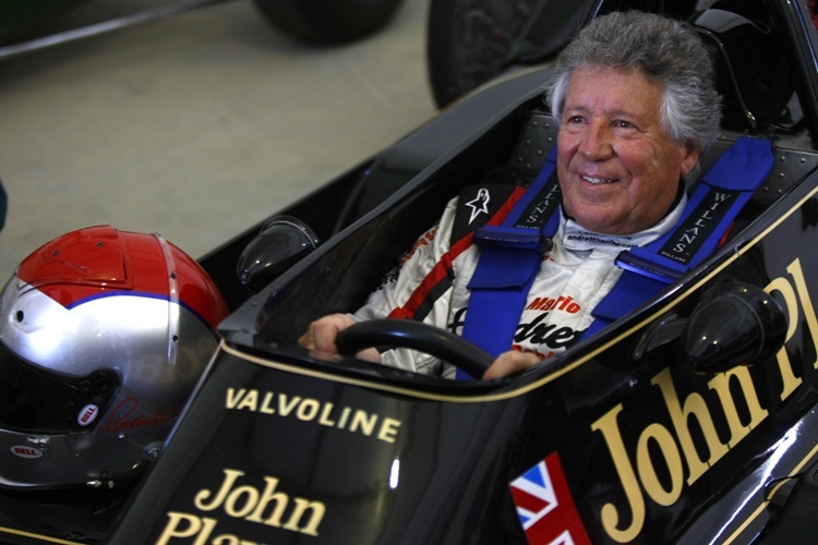 Mario Andretti im Lotus – aber das Herz schlägt für Ferrari