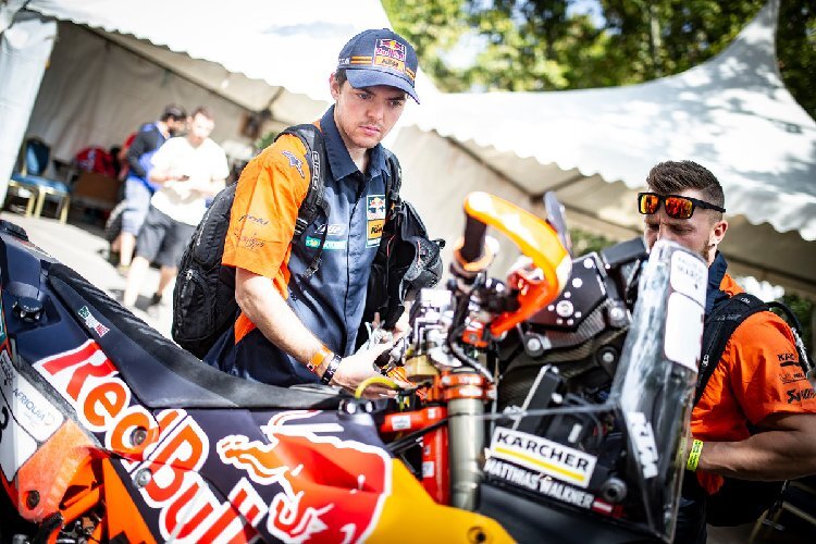 Matthias Walkner bereitet sich auf die Dakar 2020 vor