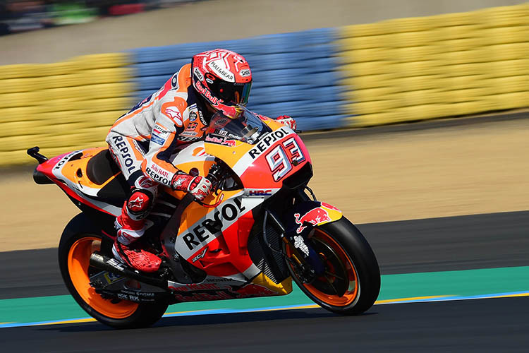 Marc Márquez beim GP in Le Mans 2018