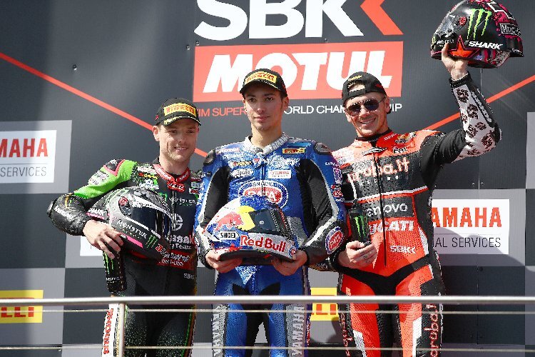 Alex Lowes, Toprak Razgatlioglu und Scott Redding nahmen das Podium im ersten Rennen der Superbike-WM 2020 in Beschlag