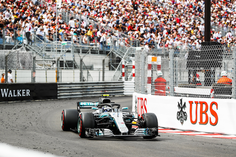 Valtteri Bottas in Monaco