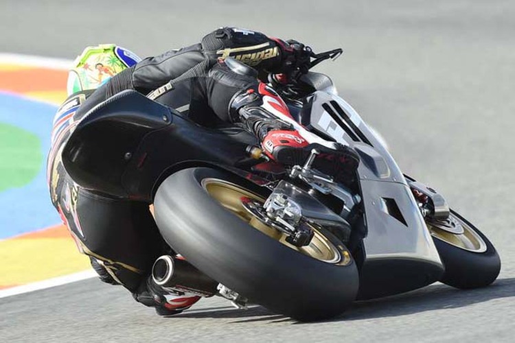 Moto2-Test in Valencia: Johann Zarco auf der Kalex des Ajo-Teams