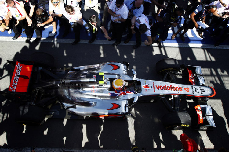 Lewis Hamilton: Der siebte Sieger im siebten Rennen