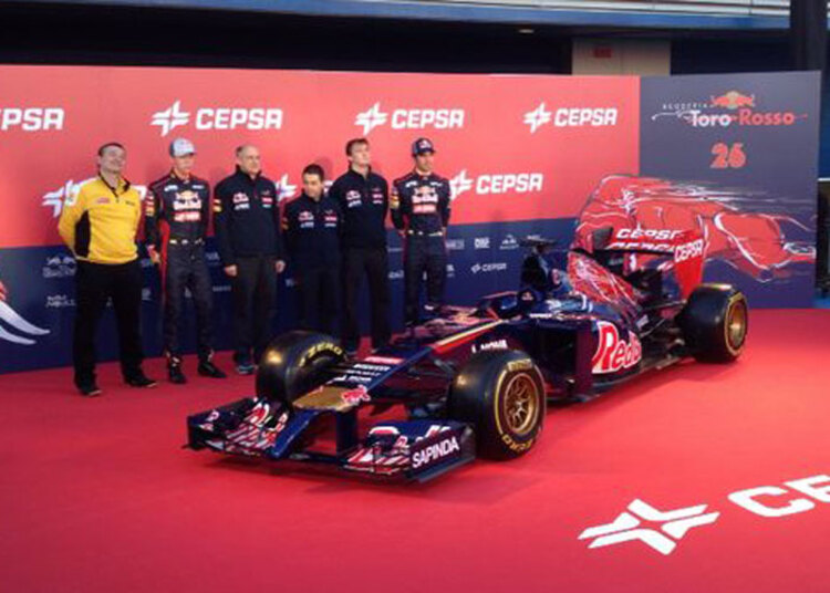Toro Rosso präsentierte in Jerez stolz den neuen STR9