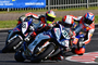 Knappe Sache: Michael Rutter vor Vincent Lonbois und Sebastien Le Grelle