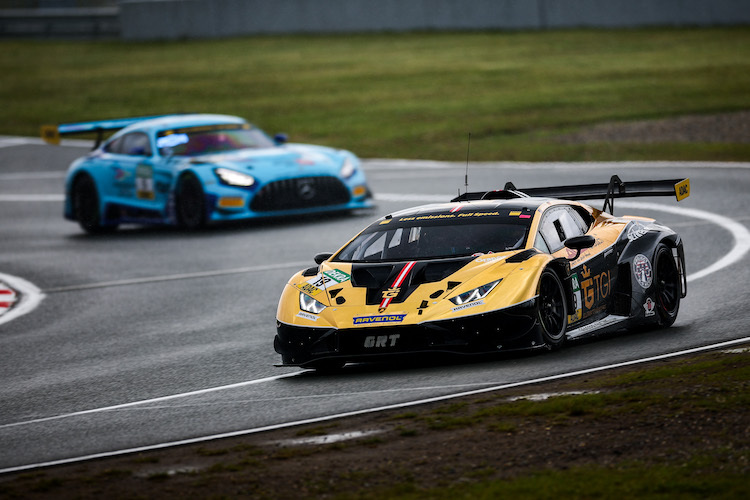 Gerhard Tweraser startet in Zandvoort im Lamborghini mit der #19