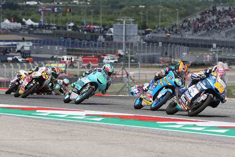 Philipp Öttl im Moto3-Rennen von Texas