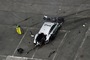 Der zerstörte Mercedes von Gary Paffett