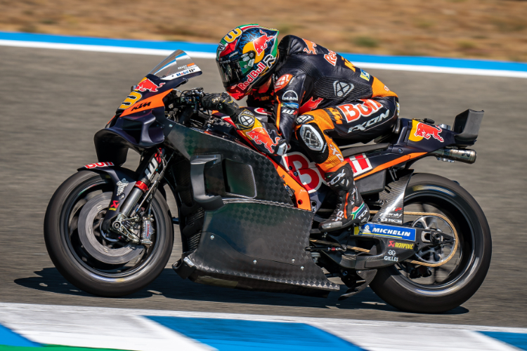 Brad Binder mit neuem Aero-Paket