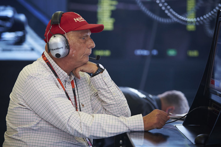 Niki Lauda: «Die Frage ist: Wie ist Pirelli zum Schluss gekommen, dass wir oder andere mit zu wenig Druck gefahren sind?» 