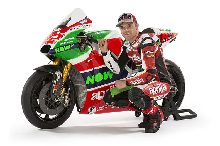 Sam Lowes mit der Aprilia RS-GP