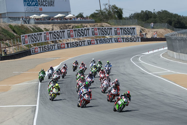 Laguna Seca ist ein Highlight im Kalender der Superbike-WM