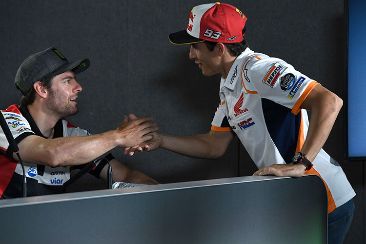 Cal Crutchlow und Marc Márquez