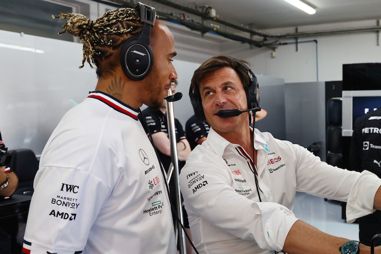 Lewis Hamilton und Toto Wolff werden nach der Saison über eine Vertragsverlängerung sprechen