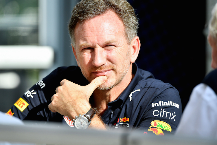 Red Bull Racing-Teamchef Christian Horner