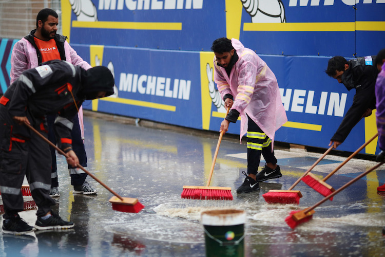 Regen in der Wüste