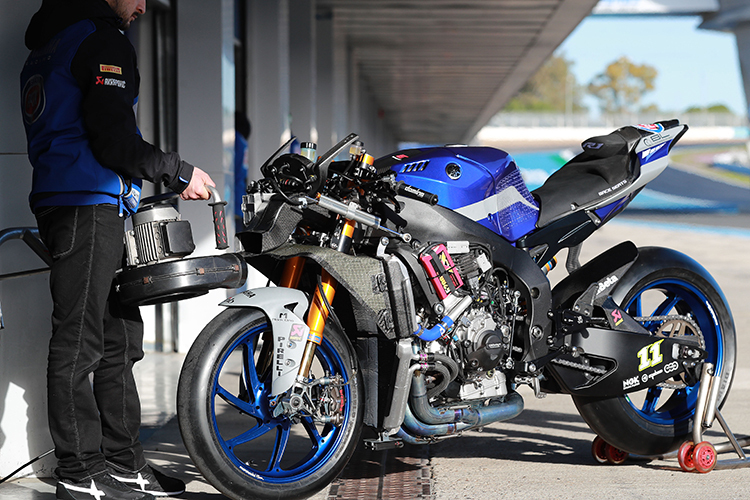 Mit der aktuellen Yamaha R1 wurden vier Superbike-WM-Läufe gewonnen
