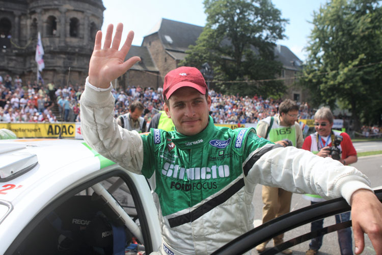 François Duval bei der Rallye Deutschland 2008