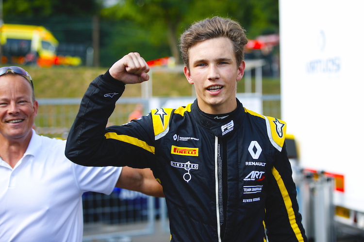 Renault-Nachwuchsfahrer Christian Lundgaard