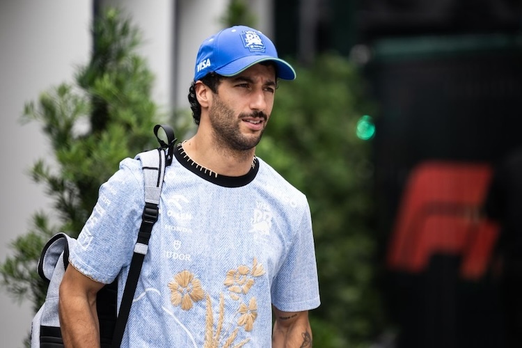 Daniel Ricciardo vor seinem letzten Rennen in Singapur